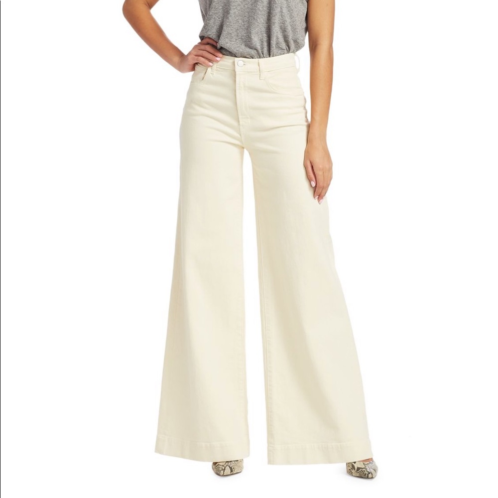 J Brand Thelma High-Rise Super Wide Leg Jeans
